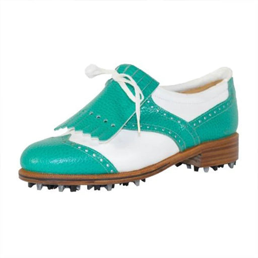 Women's - Classic White/Turquoise - Size 9.5