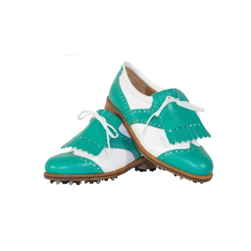 Women's - Classic White/Turquoise - Sizes 9/9.5