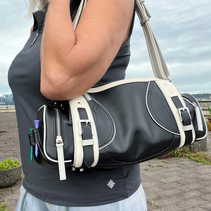 Limited Edition Vintage Golf Bag Handbag – Tri-Color